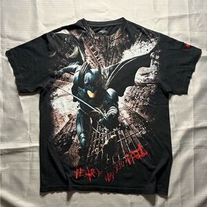 DC Comics Black Batman Action Tee